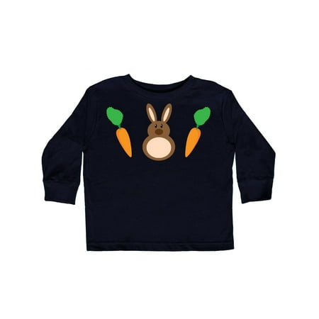 

Inktastic Easter Bunny and Carrots Gift Toddler Boy or Toddler Girl Long Sleeve T-Shirt