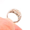 thumbnail image 3 of Elephant Ring Band  Ring for Women Rose Gold Plated Crystal Ginger Lyne Collection Size 5, 3 of 5