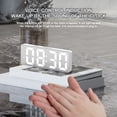 thumbnail image 7 of JGJJUGN LED Alarm Clock Digital Display Temperature Monitor Battery & Plug-in Dual Power Mute Design for Home Office Use, 7 of 7