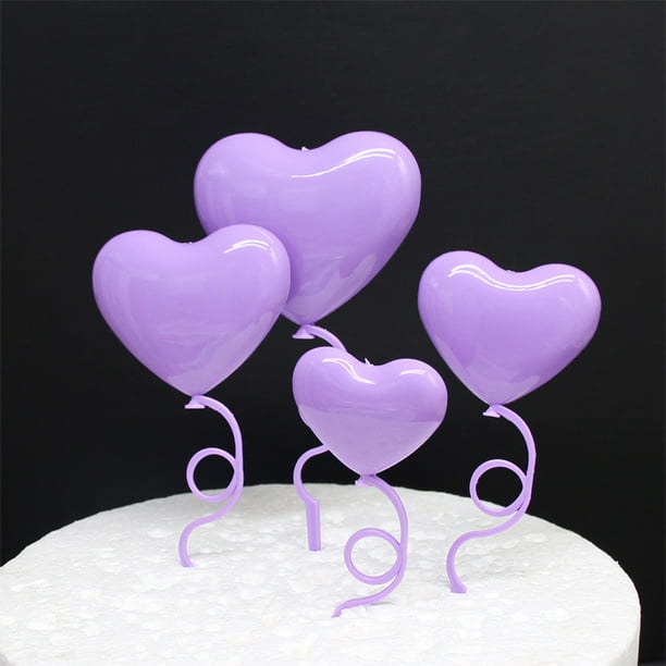 Tarjetas de felicitación plegables para el día de San Valentín a voluntad Tarjeta de pastel de globo con forma de corazón confesando el amor de los amantes de Qixi