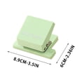 thumbnail image 3 of Ohufall Mini Manual Multi Functional Hole Puncher Portable Paper Punch Essential School Supplies For Binder Binding Projects, 3 of 4