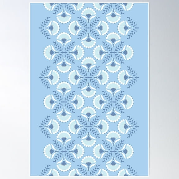 Mod Flower Series1 [Cp22101D] Poster Wall Art, Modern Wall Decor For Living Room Bedroom, 8x12 UNFRAMED