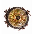 thumbnail image 5 of Meyda Tiffany 190219 15" Wide Pendant - Rust, 5 of 7