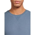 thumbnail image 4 of George Men's Long Sleeve Henley Shirt and Thermal Crewneck Tee, 2-Piece, Sizes XS-5XL, 4 of 6