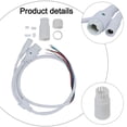 thumbnail image 2 of CCTV Network Cable For RJ45 +DC Female Power For IP Camera PCB Module Cable 70cm, 2 of 8