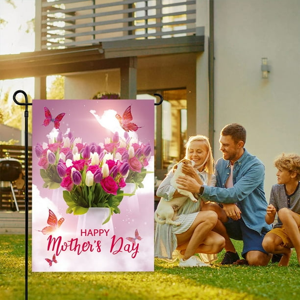 Bandera de Jardín Del Día de La Madre