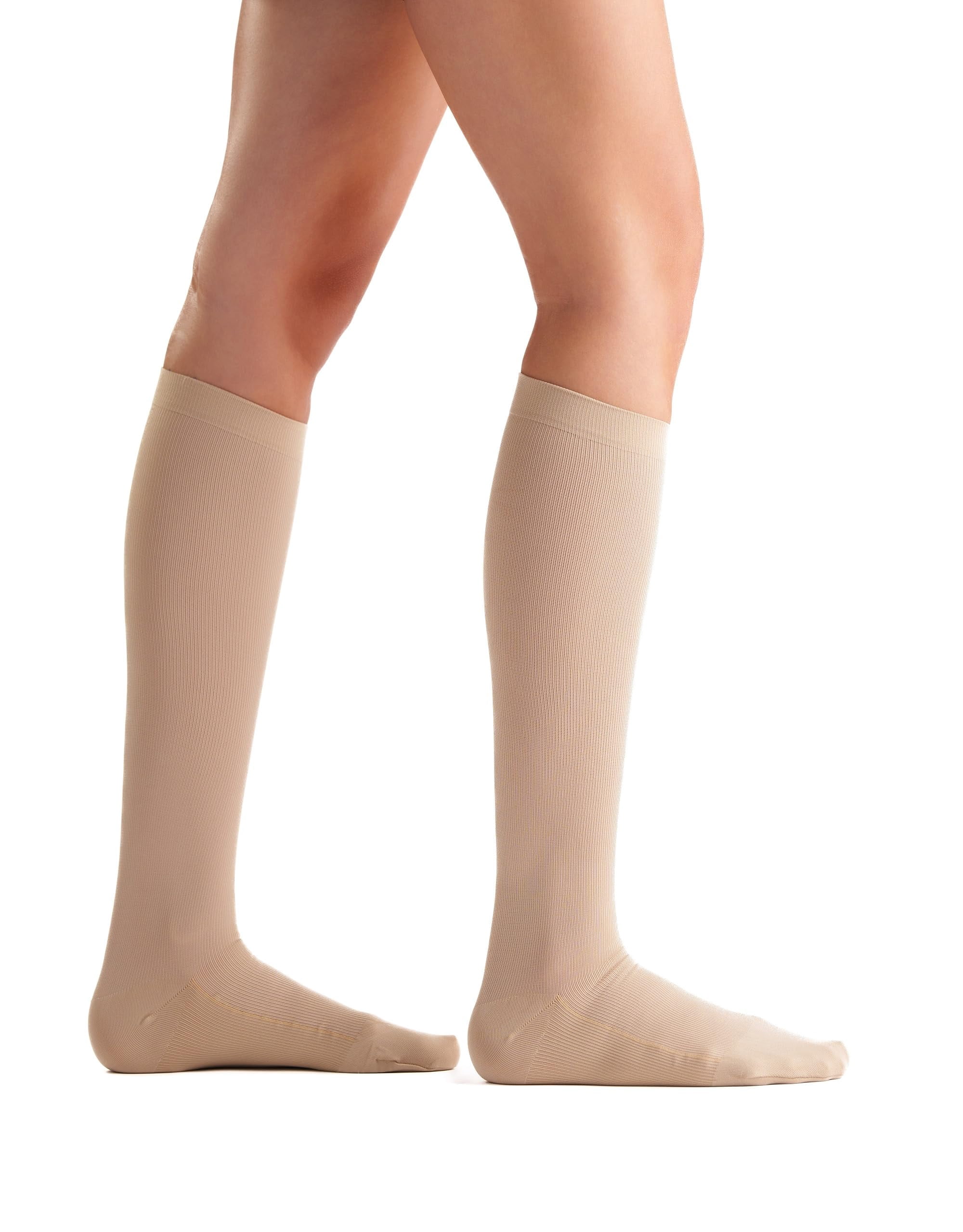 EvoNation Women’s Knee High 20-30 mmHg Graduated Compression Copper Socks – Firm Pressure Compression Support Stockings