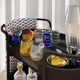 thumbnail image 2 of Dottie Clear White Dots Cocktail Glass - Set of 4, 2 of 4