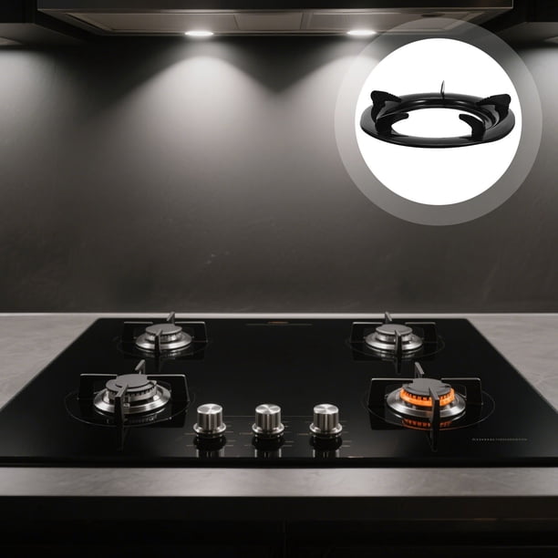 unbranded 3Ud Base De Hierro Para Wok Repuesto Práctico Para Estante Antideslizante Cocina