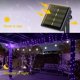 thumbnail image 5 of Estrela Guirnaldas de luces solares, juego de 2 luces solares moradas para Halloween, impermeables, 20 m cada una, 200 LED, 8 modos, luces de alambre de cobre para decoración de Halloween, 5 of 5