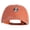 Orange, variant on Classic 1930 Pluto Head Embroidered Pigment Dyed Cotton Cap - Orange OSFM