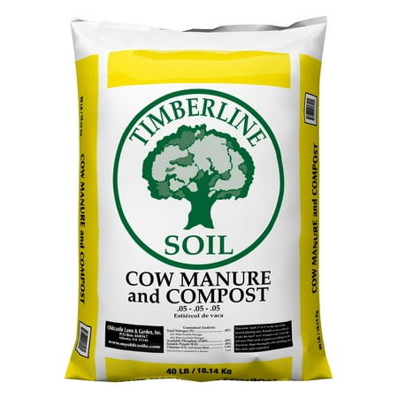 Timberline Cow Compost, 40lb