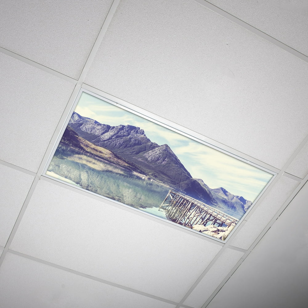 Octo Lights Fluorescent Light Covers 2x4 Flexible Decorative Light