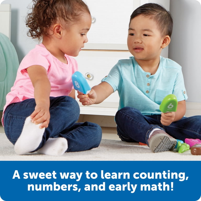 Learning Resources Smart Snacks Number Pops Set, 20 Pieces, Ages 2