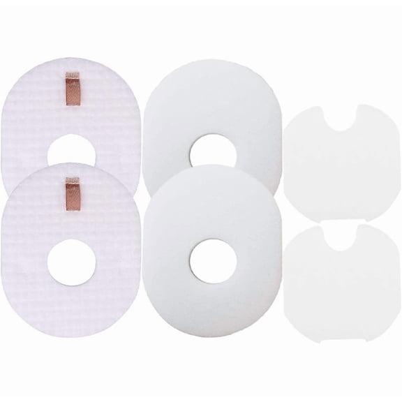 2 Post   2 Foam & Felt Filters Kit Replacement for Shark Rocket Ultra-Light Vacuum HV292, HV300, HV300W, HV301, HV302, HV303, HV305, HV308, HV310, UV450 Part XFFV300