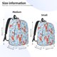 thumbnail image 2 of Easygdp Lobsters Mochila de Lona Resistente para Laptop, Compatible con Laptops de 15 a 17 pulgadas, Ideal para Escuela, Trabajo y Viajes-Medium, 2 of 5