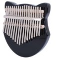 thumbnail image 3 of Clavier à Pouce Kalimba 17 Touches avec Sac et Marteau de Réglage Instrument de Musique Cadeau Noir, 3 of 11