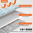 thumbnail image 2 of VEVOR Double Reflective Insulation Roll Foam Core Radiant Barrier 48 in x 50 ft, 2 of 9