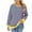Yellow, variant on AherBiu Crewneck Sweatshirts for Women Striped Long Sleeve Slit Oversized Pullover Fall Casual Loose Tops