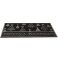 thumbnail image 5 of Northlight Black and Gold Merry Christmas Doormat 18" x 30", 5 of 5