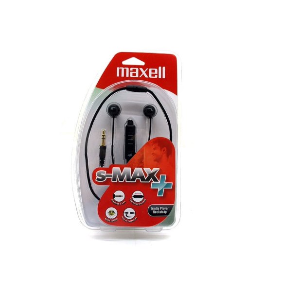 Audífonos alámbricos Maxell intrauriculares con micrófono