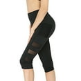 thumbnail image 4 of Biker Shorts Women High Waisted with 2 Hidden Pockets Workout Athletic Running Yoga Long Shorts, 4 of 9