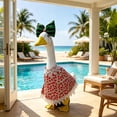 thumbnail image 4 of AuroraX 23 Inch Porch Goose Outfits Porch Goose Clothes Set for Porch Goose Statue Garden Summer Large All Holiday Porch Goose Clothes Set Outdoor Backyard Patio Accessories, 4 of 9