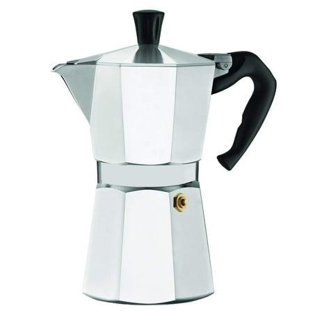 Premium Italian 6 Cup Stovetop Espresso Coffee Maker, (Best Grind For Stovetop Espresso)