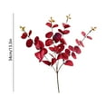 thumbnail image 3 of Hometravel Faux Eucalyptus Leaf, Imitation Plant Stem for Home Decor, Artificial Greenery Arrangement for Wedding and Events, 3 of 6