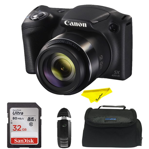 Canon PowerShot SX420 IS Digital Camera with Free Accessory Kit