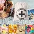 thumbnail image 5 of Threns 24 Pcs Hangover Kit Bag with Drawstring Soft Cloth Party Favor Bag Multifunctional Bachelor Party Supply for Candy Jewelry Mini Cosmetic, 5 of 10