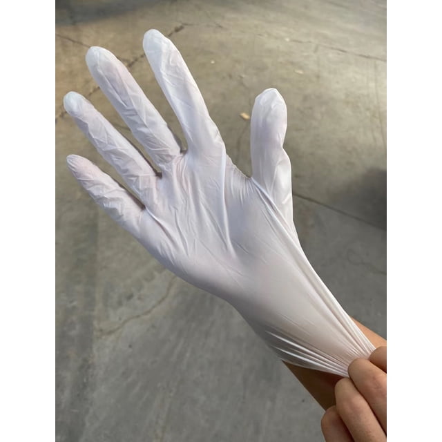 Guantes de nitrilo desechables Guantes protectores de nitrilo compuesto de alta elasticidad