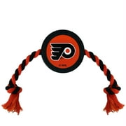 Philadelphia Flyers Pet Hockey Puck Rope Toy