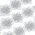 thumbnail image 1 of Unique Bargains 1 Yards Flower Trim Ribbon, 3 Pack Floral Lace Ribbon Pearl Edging Decorating Embroidered Trim Style 1, Grey, 1 of 6