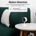 thumbnail image 4 of Instachew PurrSight Mini Wi-Fi 2K HD Pet Camera, Indoor Security Camera with App for Cats and Dogs, 4 of 8