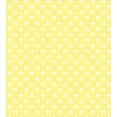 thumbnail image 3 of Ambesonne Yellow Polka Dot Duvet Cover Set, Simple Circular, Twin, Pastel Yellow and White, 3 of 3