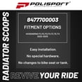thumbnail image 3 of Polisport Radiator Scoops - Nardo Grey Panels for Husqvarna FC,FE,FS,FX,TC,TE,TX (2022-2025) - OEM Fit, Glossy Finish, Lightweight & Impact-Resistant, Easy Installation, 3 of 9