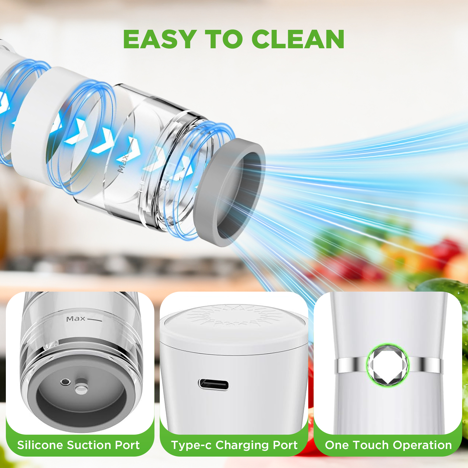 Handheld Vacuum Sealer with 30 Reusable Bags photo 2