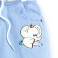 thumbnail image 6 of Knit N Knot Ice Blue, Stretch, Relaxed Fit, Elastic Waist, Applique Embroidery Patch Denim Jogger for Boys, 3-4 Year, 6 of 6