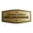 Brushed Gold, variant on Signs ByLITA Fancy Find Your Strength, Ignite Your Potential Durable ABS Plastic | Laser Engraved | Easy Installation | Elegant Design Sign (Brushed Gold) - Small