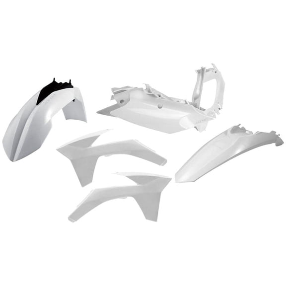 Acerbis 2205470002 Plastic Kit White