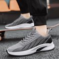 thumbnail image 7 of XIMIN Men's Non-Slip Shock Absorbing Running Sports Shoes Lightweight and Breathable Mesh Suitable Walking Fitness and Casual Wear Anti-Slip Rubber Sole Design, 7 of 7