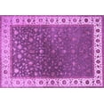thumbnail image 1 of Ahgly Company Indoor Rectangle Persian Purple Traditional Area Rugs, 7' x 10', 1 of 4