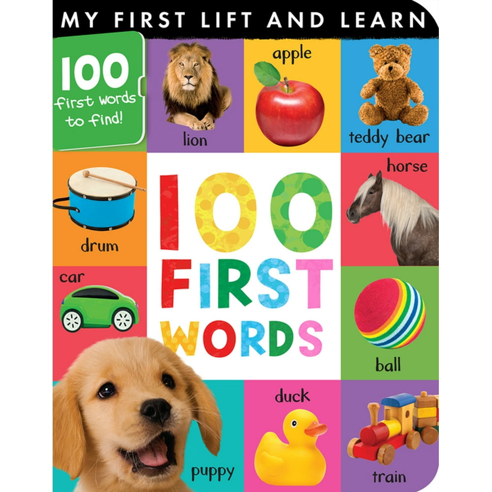 My First 100 First Words Board Book