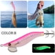 thumbnail image 5 of Cebo Pesca Luminoso Cebos Con Plantilla Calamar Con Anzuelo Calamar para Pescar (estilo B), 5 of 9