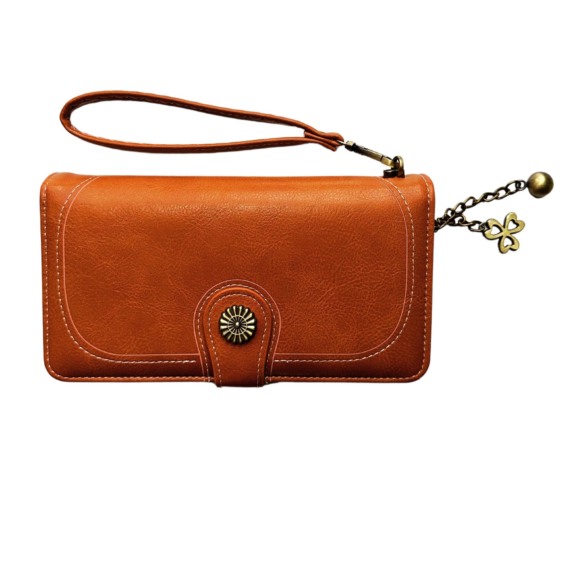 Wallets for Women Genuine Leather Credit Card Holder with RFID Blocking