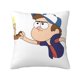 thumbnail image 1 of Funda de almohada súper suave Gravity Falls con cremallera para dormitorio, sofá, sillón, fundas de almohada mullidas y acogedoras para todas las estaciones, almohada cuadrada, 1 of 8