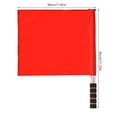 thumbnail image 3 of ZPAQI Sports Referee Flags Signal Flags Training Sports Flags with Sponges Handle, 3 of 15