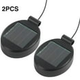 thumbnail image 2 of Wosthever Paquete de 2 paneles de parte de repuesto de luz Solar para linternas colgantes, lámpara de farol Solar para exteriores, accesorio Iluminación y accesorios Wosthever HA037458-00, 2 of 6