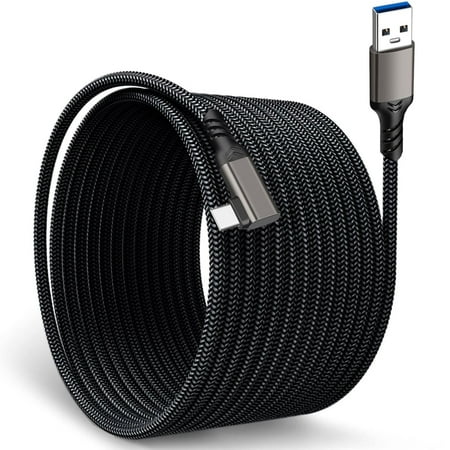 Prociv Compatible for Oculus Quest 2 Link Cable 16.4FT, VR Headset Cable for Oculus Quest 2 / Quest 3, USB 3.0 to TYEE C High Speed Data Transfer Charging Cord for Gaming PC & USB C Chargers